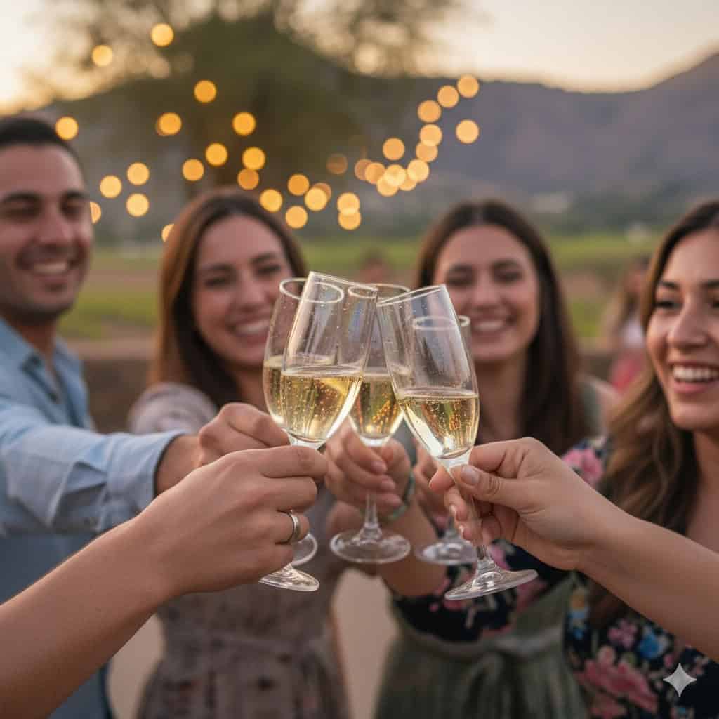 Experiencias Enoturismo Chile Wine Sunset